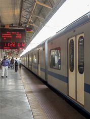 railway platform lighting